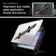 10. Spigen Glas.tR EZ Fit Tempered Glass for Tesla Model X 2022 / Model S 2021 - Black