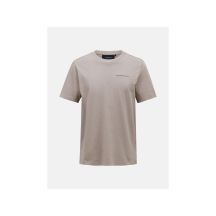 Peak Performance M Original Small Logo Tee Beige