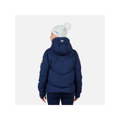 2. ROSSIGNOL W JCC ALLSNOW DOWN JKT women's ski jacket blue