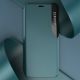 5. Eco Leather View Case elegant bookcase type case with kickstand for iPhone 13 Pro orange