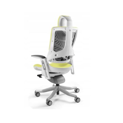 2. Wau 2 BL410 office chair mustard/white fabric