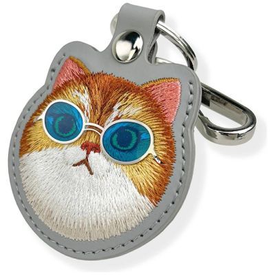 5. Nimmy Glasses Cool Cat Tracker Case - Gray