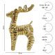 5. REINDEER DECORATION 60 CM 60 LED GOLD
