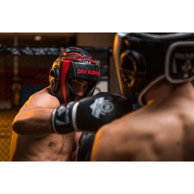3. M Boxing Helmet - Phantom Red