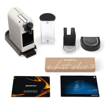 5. DeLonghi Citiz Nespresso EN167.W capsule coffee machine (1260W; white)