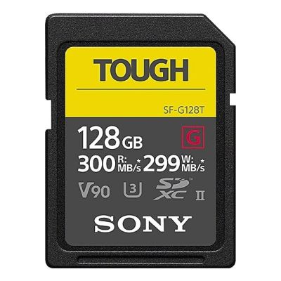 Sony SF-G128T 128GB SDXC UHS-II Class 10 Flash Memory