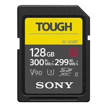 Sony SF-G128T 128GB SDXC UHS-II Class 10 Flash Memory