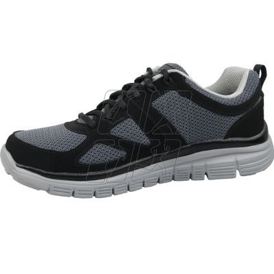 2. Skechers Burns Agoura M 52635-BKGY shoes