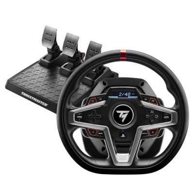 13. Thrustmaster T248 Black Steering Wheel + Pedals PC, PlayStation 4, PlayStation 5