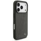 4. Mercedes Leather Large Laurel Leave MagSafe Case for iPhone 17 Pro - Black and Gray