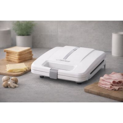 12. Esperanza PARMIGIANO EKT010W sandwich maker (1000W; white)