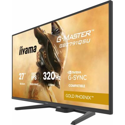 37. iiyama G-MASTER GB2791QSU-B1 computer monitor 68.6 cm (27") 2560 x 1440 px Wide Quad HD Black