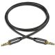 4. Wozinsky universal mini jack cable 2x AUX cable 3 m black