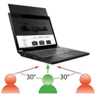 Mobilis 016229 Screen Filter for 35.8 cm (14.1") Laptop Frameless Privacy Filter for Display