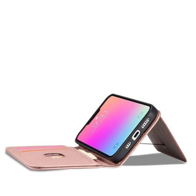 11. Magnet Card Case for Samsung Galaxy S23 Flip Wallet Stand Pink