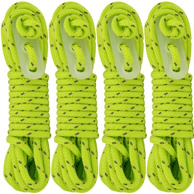 Reflective Tent Guy Lines, 4-Piece Set, REDCLIFFS
