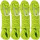 Reflective Tent Guy Lines, 4-Piece Set, REDCLIFFS