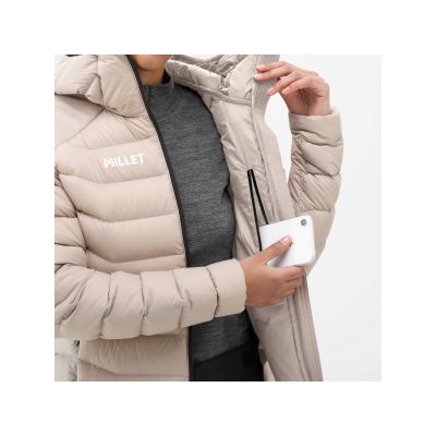 5. MILLET Evole Light 700 Jkt W women's jacket beige