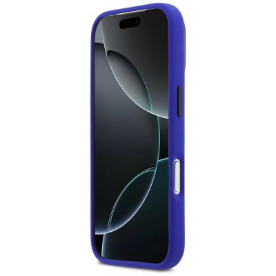 5. BMW M Silicon Vertical Logo MagSafe Case for iPhone 17 Pro - Navy Blue
