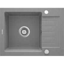 Single-bowl granite sink with drainer ZQZ_S11A 5908212043745