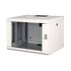Digitus Unique 19" 7U wall-mounted network cabinet 600x450, glass door, gray, undivided, assembled, 100kg