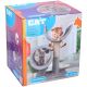 4. CAT SCRATCHING POST WITH TWO BEDROOMS 50CM
