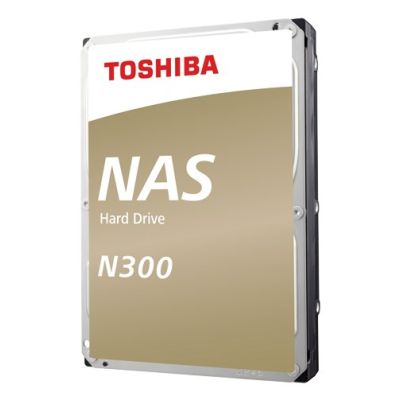 2. Toshiba N300 14 TB 7200 RPM 512 MB 3.5" SATA III hard drive