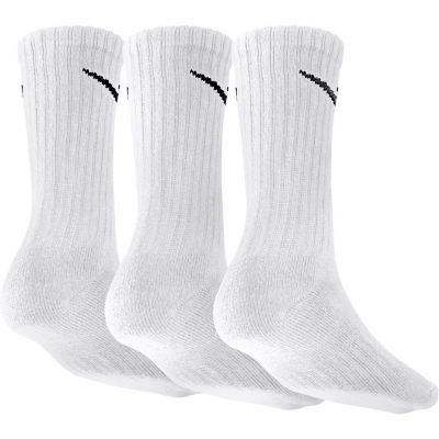6. Nike Value Cotton Socks 3-pack SX4508-101