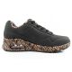 13. Skechers Uno-Loving Love women's sports sneakers fashionable black