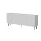 4D LUCCA chest of drawers 200x40x80 white