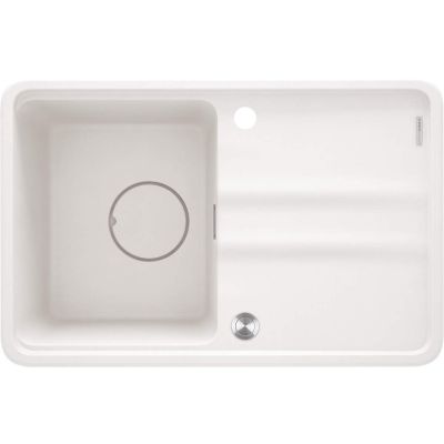 Single-bowl granite sink with drainer ZKM_A11A 5907650831129