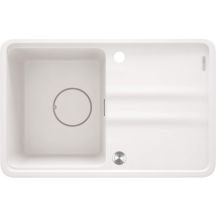 Single-bowl granite sink with drainer ZKM_A11A 5907650831129