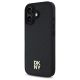 2. DKNY Repeat Pattern Stack Logo MagSafe iPhone 16 Case - Black