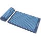 Spokey Akumat acupressure and massage mat with pillow, blue 943394