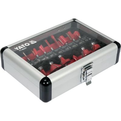 4. Yato YT-68007 milling cutters Bit set 15 pcs.