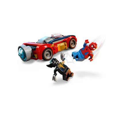 4. LEGO Marvel Super Heroes 76336 Wolverine as Venom and Spider-Man Car