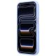 5. Guess Saffiano Peony & Ring MagSafe case for iPhone 17 Pro Max / 18 Pro Max - light blue