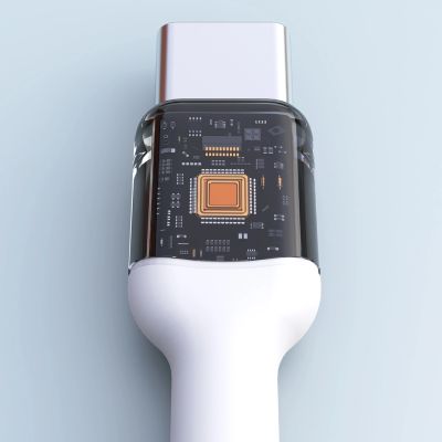 3. Dudao L9C Max 240W PD USB-C - USB-C 2m Cable - White