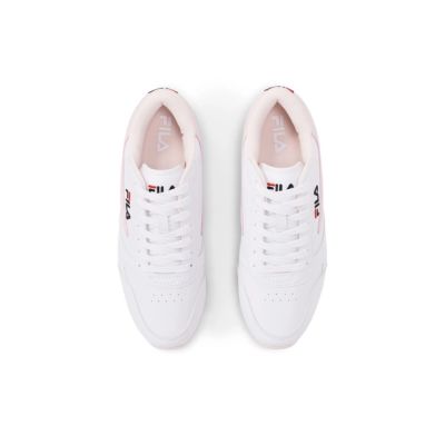 4. Fila Orbit women's sports shoes sneakers fashionable comfortable lightweight white pink