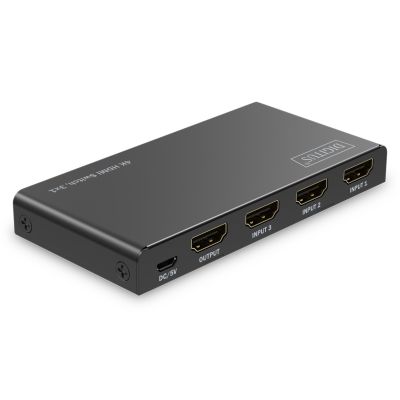 3. Digitus 4K HDMI Switch, 3 x 1