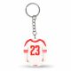 2. Keychain hockey jersey Poland (Home) SREBBREKH-PL