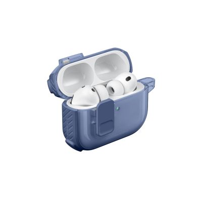 7. AmazingThing Titan Pro Mag Case Clear for AirPods Pro 3 - Blue