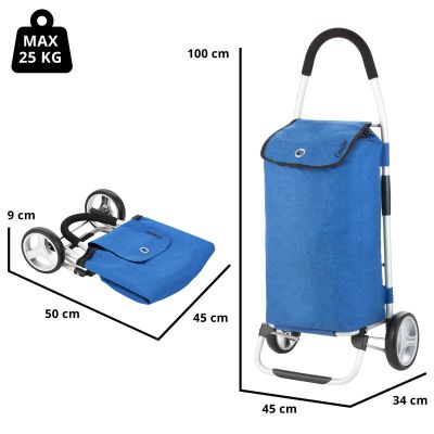 16. Classic Premium Cruiser 650061 Folding Shopping Cart