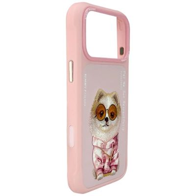 6. Nimmy Glasses Cool nag case for iPhone 17 Pro - pink