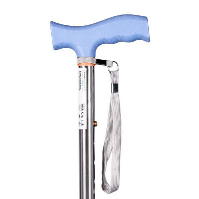 7. Folding walking stick (silver)