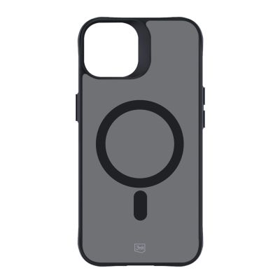 6. 3mk Smoke MagCase with MagSafe for iPhone 15 - semi-transparent