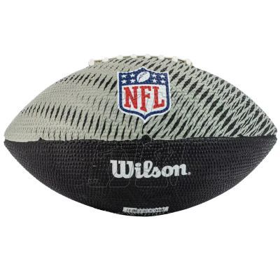 5. Ball Wilson NFL Team Tailgate Las Vegas Raiders Jr Ball WF4010017XBJR