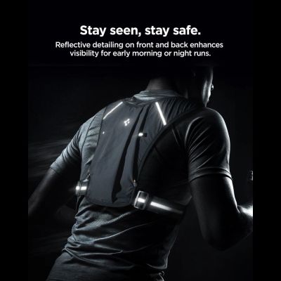 14. Spigen A720 Dynamic Shield Running Vest L-XL - Black