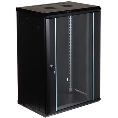 WALL-HUNG RACK CABINET EPRADO-R19-18U/450-BLUE