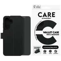 CARE by PanzerGlass Feature Wallet Kickstand Case for Samsung Galaxy A36 5G - Black